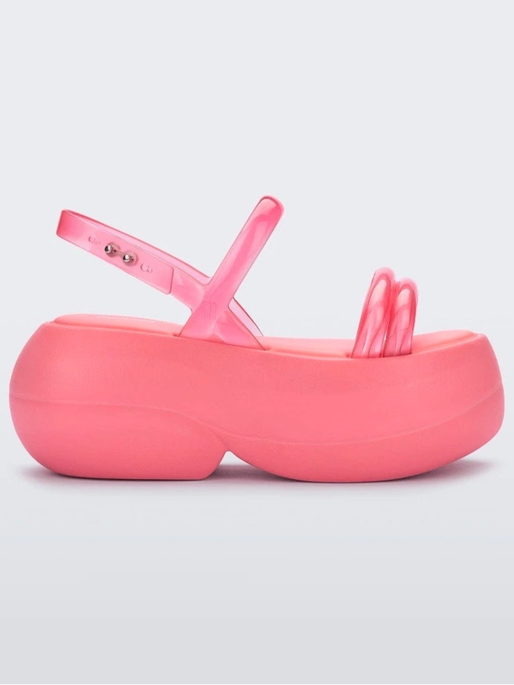 Melissa pink Airbubble Jelly Strap Sandals